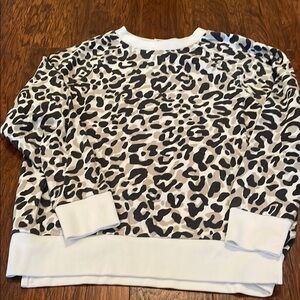 PINK Victoria’s Secret leopard sweatshirt